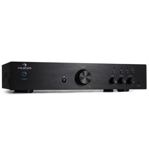 Auna AV2-CD508, wzmacniacz Hi-Fi, stereo, 600 W, stal szlachetna