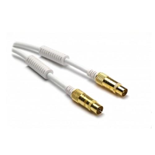 G&BL Kabel antenowy, biały 7,5m