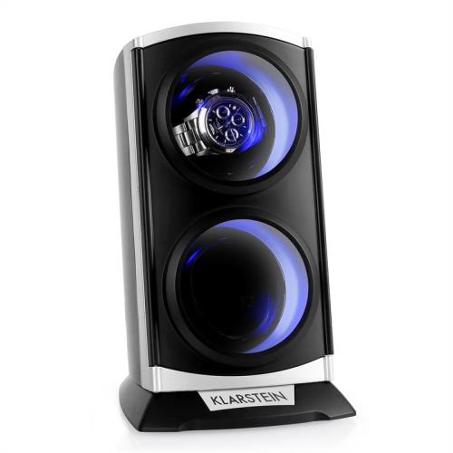 Klarstein St. Gallen Premium, rotomat, 2 zegarki, 4 prędkości, kolor czarny