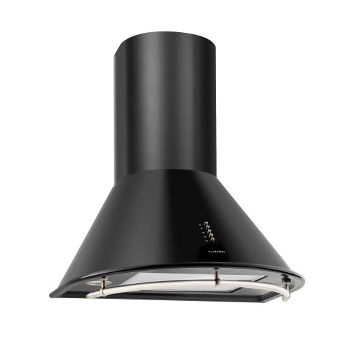 Klarstein Lumio Primo, okap kuchenny przyścienny, w stylu retro, 60 cm, 430 m³/h, stal szlachetna