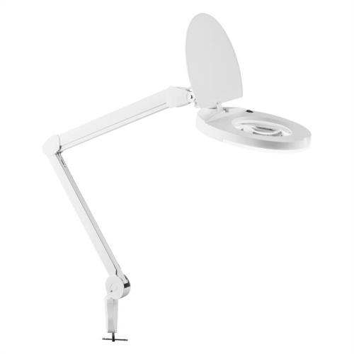Lightcraft TeleLux lupa z lampą świetlówka 22W 5 dioptrii biała
