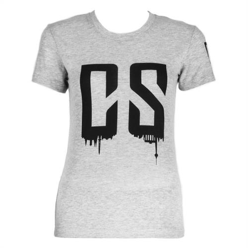 Capital Sports Beforce, koszulka treningowa, damska, rozmiar S, szary melanż