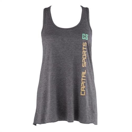 Capital Sports Top treningowy, koszulka, damska, rozmiar M, ciemnoszary