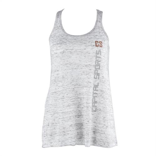 Capital Sports Top treningowy, koszulka, damska, rozmiar L, biały melanż