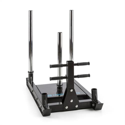 Capital Sports Sledster Plus, sanki obciążeniowe, stal, masywne, Ø 50 mm