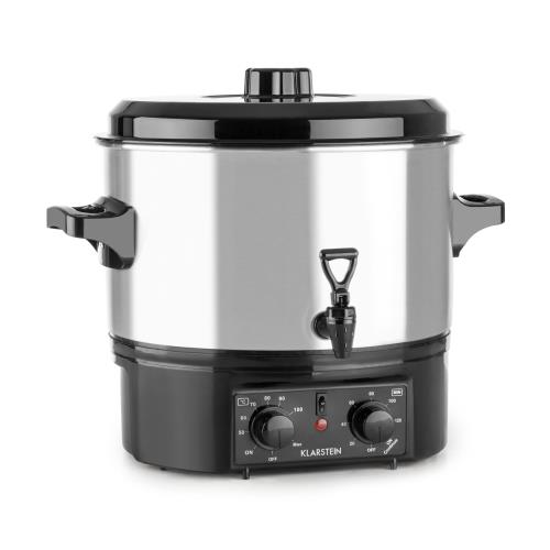 Klarstein Biggie Small Automat do wekowania Garnek do pasteryzacji 16 l 2000 W stal nierdzewna