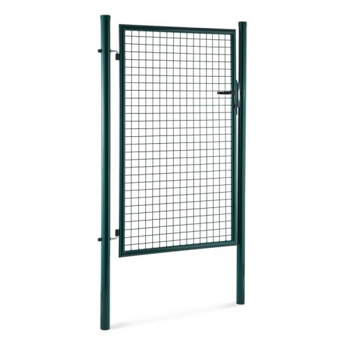 Waldbeck Duraporta 2010 brama ogrodowa kratowa 1,95 m wysokości stalowa zamek zielona