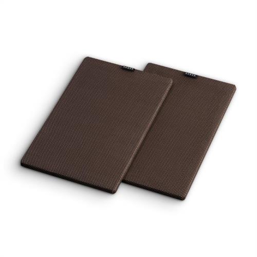 Numan Retrospective 1978 MKII, maskowica do kolumny podstawkowej, 2 szt., kolor ciemnobrązowy