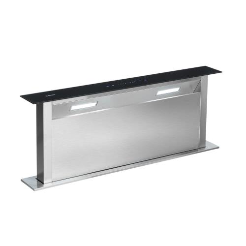 Klarstein Royal Flush Downdraft, okap blatowy, 90 cm, 540 m³/h