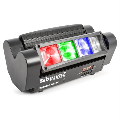 Beamz MHL820, listwa LED z podwójnym efektem świetlnym, 8 x 3 W LED RGBW, DMx, pilot na podczerwień (IR)