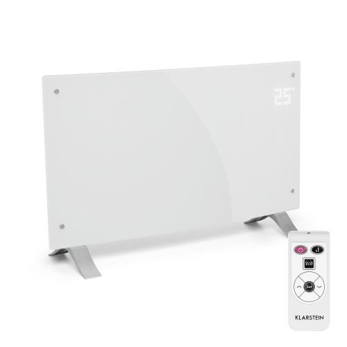 Klarstein Bornholm Curved, grzejnik konwekcyjny, termostat, timer, 2000 W, biały