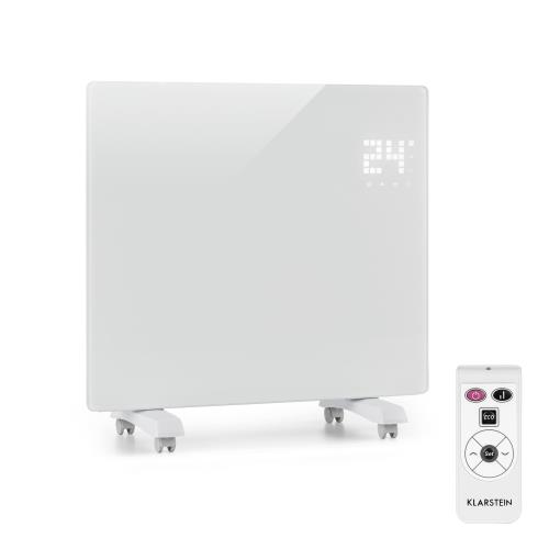 Klarstein Bornholm Single, grzejnik konwekcyjny, termostat, timer, 1000 W, biały