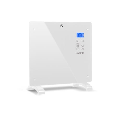 Klarstein Norderney, grzejnik konwekcyjny, termostat, timer, 1000 W, 20 m², biały