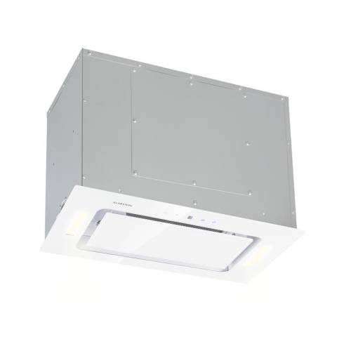 Klarstein Hektor, okap kuchenny, okap, 52 cm, 530 m³/h, LED, panel dotykowy, timer, szkło