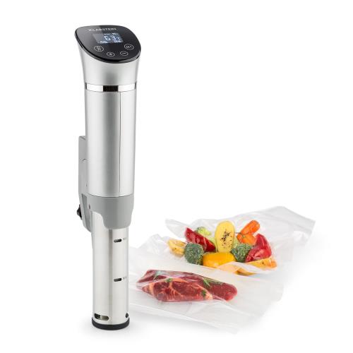Klarstein Quickstick Flex, cyrkulator do gotowania sous-vide, 1300 W, cyrkulacja 3D, 0–95°C, IPX7, timer