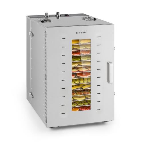 Klarstein Pro Master Jerky 16, suszarka do żywności, 1500 W, 40–90°C, timer 15-godzinny