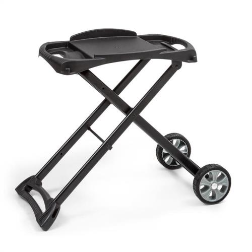 Klarstein Parforce Stand, stół do grillowania, akcesoria, koła PE, składany, czarny