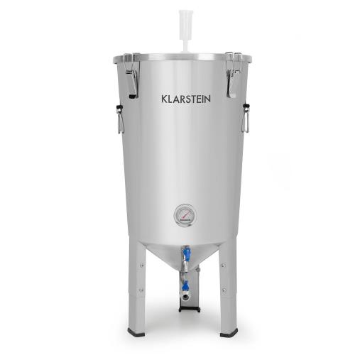Klarstein Gärkeller Pro, kocioł fermentacyjny, 30 l, kranik, stal nierdzewna 304