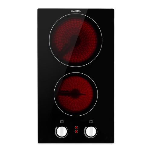 Klarstein EasyCook Domino, płyta ceramiczna, 3000 W, pokrętła