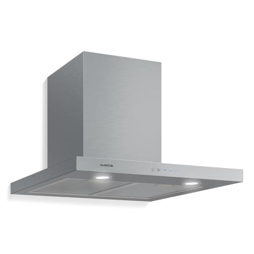 Klarstein Limelight, okap kuchenny przyścienny, 60 cm, 600 m³/h, stal szlachetna