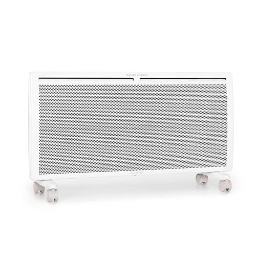 Klarstein Hot Spot Slimcurve Double Wave, 2 w 1 grzejnik, 2000 W, timer tygodniowy, biały