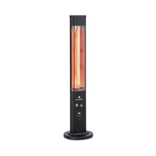 Blumfeldt Heat Guru Plus, promiennik podczerwieni, kolumnowy, 1200 W, 3 poziomy grzania, pilot zdalnego sterowania