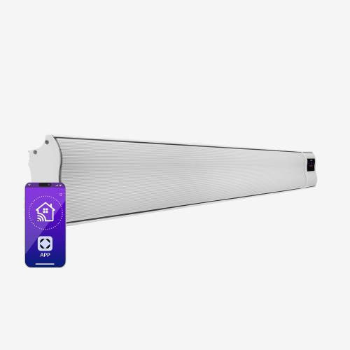 Blumfeldt Cosmic Beam Smart 30, promiennik podczerwieni tarasowy, grzejnik, ścienny/sufitowy, 3000 W, aplikacja