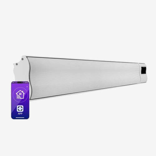 Blumfeldt Cosmic Beam Smart 24, promiennik podczerwieni tarasowy, grzejnik, ścienny/sufitowy, 2400 W, aplikacja