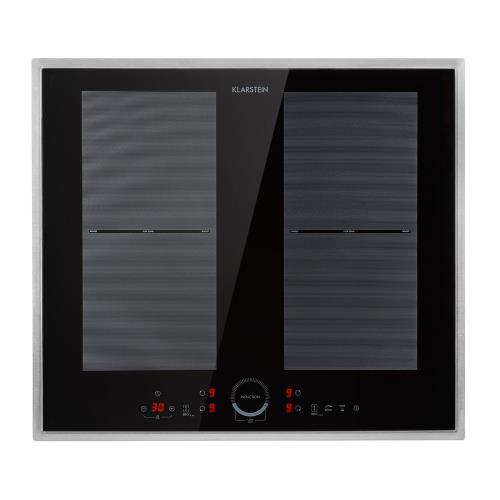 Klarstein Delicatessa 60 Prime, płyta indukcyjna, 4 strefy, 7000 W, timer