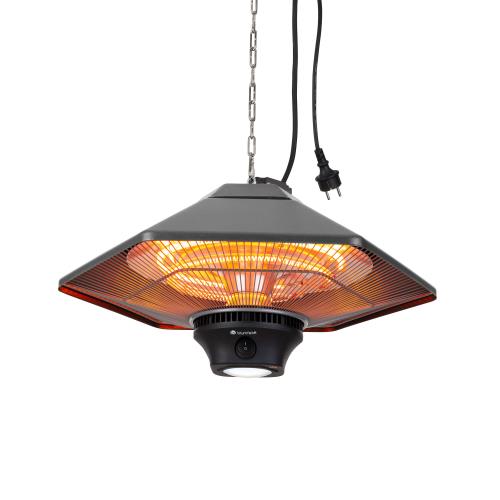 Blumfeldt Heat Hexa, promiennik podczerwieni tarasowy, wiszący, 800/1200 W, halogen, IP34, LED