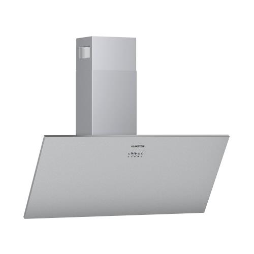 Klarstein Silver Lining 90, okap kuchenny, 90 cm, 568 m³/h, klasa energetyczna A, stal szlachetna