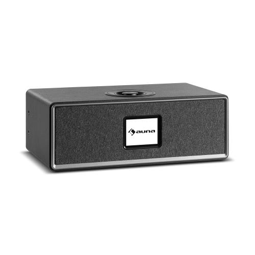 Auna Simpfy Wireless, głośnik, DAB+/FM, Bluetooth, wyświetlacz LCD, obudowa drewniana