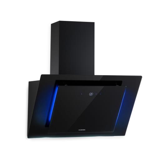 Klarstein Eleonora 60, okap kuchenny, 60 cm, 426 m³/h, panel dotykowy, oświetlenie ambientowe, klasa energetyczna A++