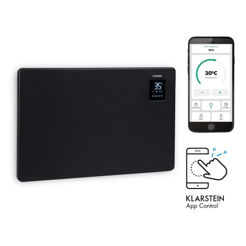 Klarstein Bansin Smart 1500, grzejnik konwektorowy, 1500 W, sterowanie za pomocą aplikacji