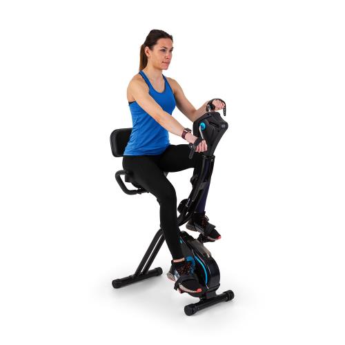 Capital Sports Azura Full Body Comfort, trenażer domowy, handbike, koło zamachowe o wadze 7,5 kg, napęd pasowy