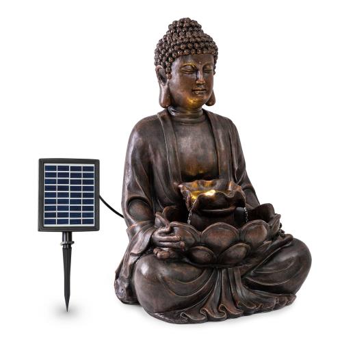 Blumfeldt Dharma, fontanna solarna, LED, 48 x 72 x 41 cm , polyresin