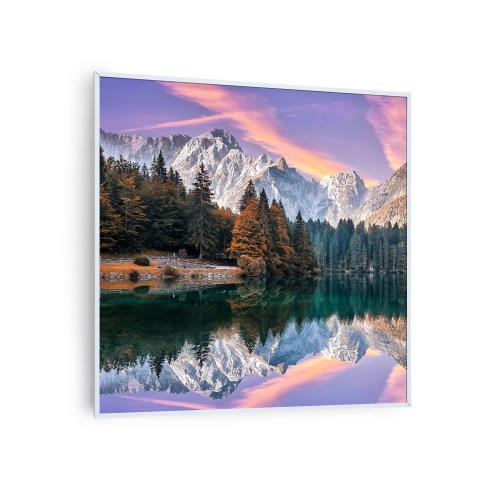 Klarstein Wonderwall Air Art Smart, panel grzewczy na podczerwień, grzejnik, 60 x 60 cm, 350 W, morze