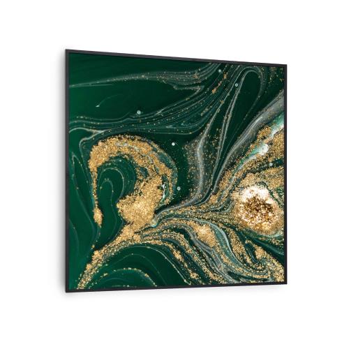 Klarstein Wonderwall Air Art Smart, panel grzewczy na podczerwień, grzejnik, 60 x 60 cm, 350 W, wir