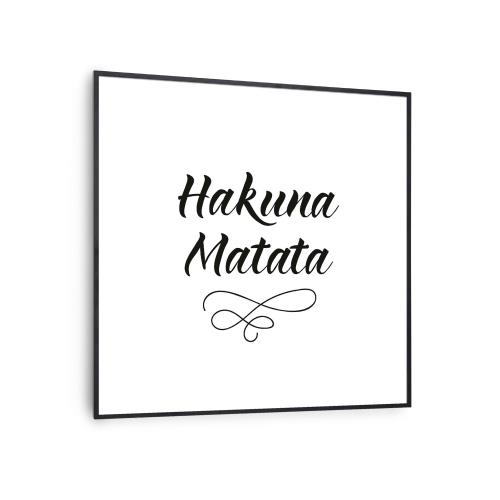 Klarstein Wonderwall Air Art Smart, panel grzewczy na podczerwień, grzejnik, 60 x 60 cm, 350 W, motto