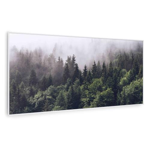 Klarstein Wonderwall Air Art Smart, panel grzewczy na podczerwień, grzejnik, 120 x 60 cm, 700 W, las