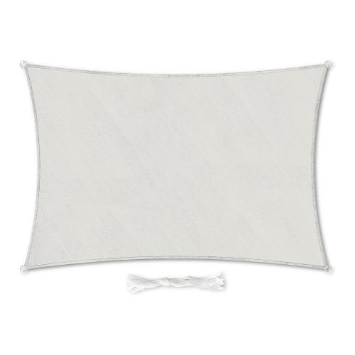 Blumfeldt Prostokątny żagiel przeciwsłoneczny, 2 x 4 m, pierścienie mocujące, poliester, przepuszczający powietrze