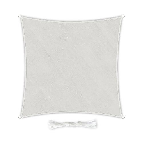 Blumfeldt Kwadratowy żagiel przeciwsłoneczny, 4 x 4 m, poliester, przepuszczający powietrze