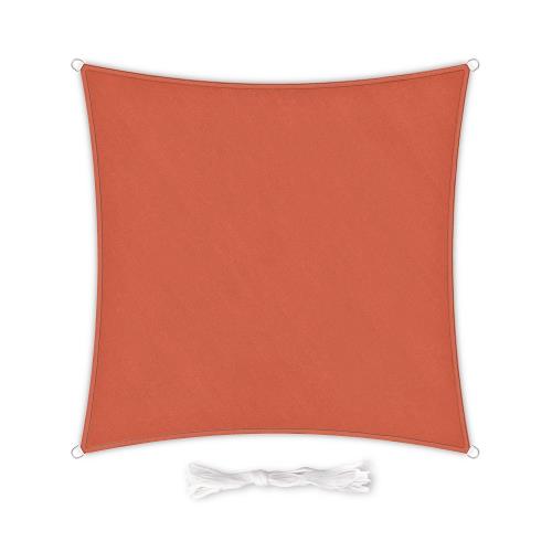 Blumfeldt Kwadratowy żagiel przeciwsłoneczny, 3 x 3 m, poliester, przepuszczający powietrze