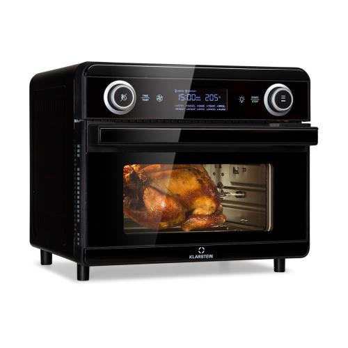 Klarstein AeroVital Jumbo, frytkownica beztłuszczowa, toster, odwadniacz, 1550 W, 18 l, 3 w 1