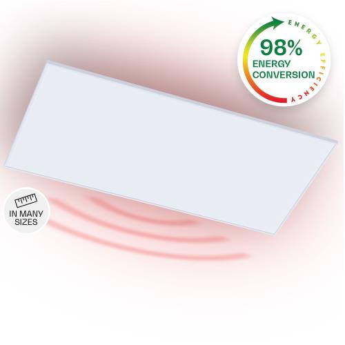 Klarstein Wondersky, sufitowy panel grzewczy na podczerwień, grzejnik, 700 W, 120 x 60 x 6,5 cm, IP44