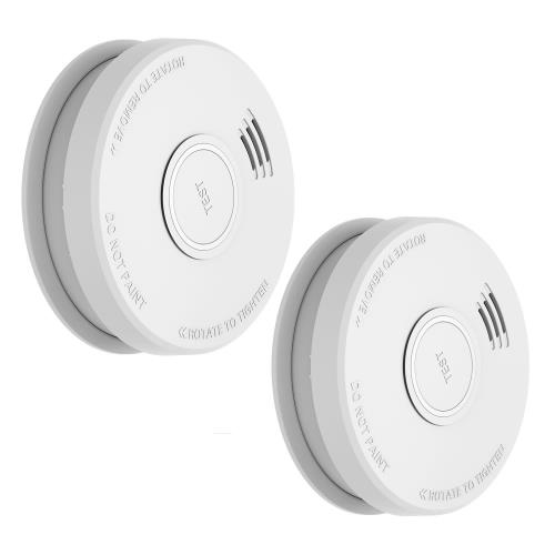 SHD by oneConcept DOF19, czujnik dymu, plastik, sygnał ostrzegawczy: 85 dB, zasilanie bateryjne 9 V