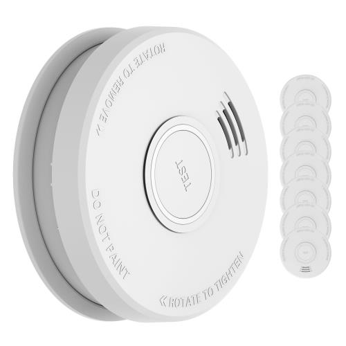 SHD by oneConcept DOF19, czujnik dymu, plastik, sygnał ostrzegawczy: 85 dB, zasilanie bateryjne 9 V