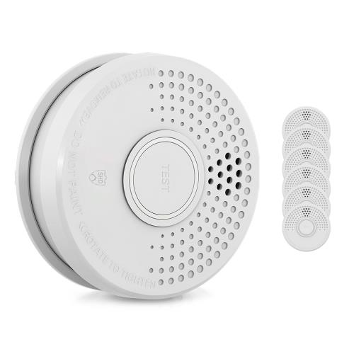 SHD by oneConcept DOF39, czujnik dymu, plastik, sygnał ostrzegawczy: 85 dB, zasilanie bateryjne 9 V