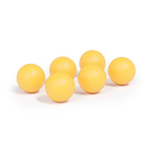 BeerCup Alley, profesjonalne piłeczki do beer ponga, 40 mm, gładkie, 6 sztuk