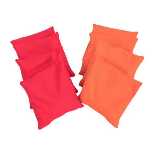 BeerCup Jackpot, woreczki do gry w cornhole, 8 szt., wypełnione granulatem z tworzywa sztucznego, 15 x 15 cm, 400 g